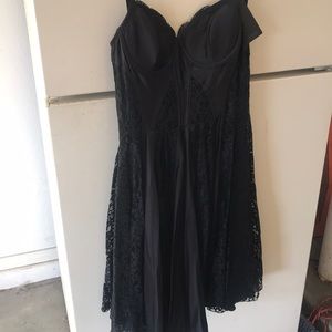 Black cocktail dress size 6
